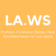 LA.WS – Premium 2 Letter Domain Hack in Legal Space